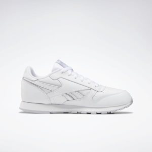 Reebok Classic Leather Turnschuhe Kinder - Weiß/Grau - DE 361-TBZ